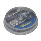 Traxdata DVD+R Double Layer 10pk 8.5GB DVD+R DL 10pezzo(i) - DVD+RW vergini (8,5 GB, DVD+R DL, 10 pezzo(i), 200 min, ...