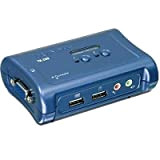 Trendnet Kit switch KVM a porte USB Prod. Tipo: KVM & Peripheral Sharing switch KVM/1 A 2 porte