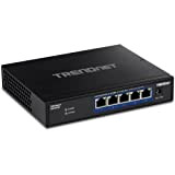 TRENDnet TEG-S750 Switch 5 porte 10G, 5 porte RJ-45 10G, capacità di commutazione 100 Gbps, supporta connessioni 2,5G e 5G-Base-T, ...