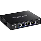 TRENDnet TEG-S762 Switch 6 porte 10G, 4 porte RJ-45 Base-T da 2,5 G, 2 porte RJ-45 10G, capacità di commutazione ...