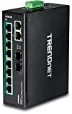 TRENDnet TI-PG102 Switch di Rete No gestito Gigabit Ethernet (10/100/1000) Nero Supporto Power Over Ethernet (Poe)