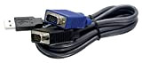TRENDnet TK-CU06 Cavo KVM USB/VGA, Lunghezza da 1.80 m