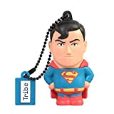 Tribe - Chiavetta USB 16 GB Superman - Memoria Flash Drive 2.0, Personaggio Originale DC Comics, Pennetta USB Compatibile con ...