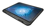 Trust 21962 Ziva - Base di raffreddamento per laptop con ventola illuminata, Per laptop fino a 16", Nero