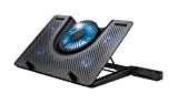 Trust Gaming GXT 1125 Quno Base di Raffreddamento per Laptop Gaming da 17.3, 5 Ventole Illuminate LED, Angolo Regolabile, Cooling ...