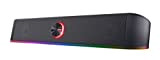 Trust Gaming GXT 619 Thorne Soundbar PC Illuminata RGB, 12W, Casse PC, Stereo Speaker con Illuminazione Regolabile, Alimentazione USB, Jack ...
