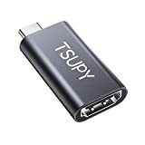 TSUPY Adattatore USB C a HDMI 4K Piccolo, Convertitore USB Tipo-C HDMI a USB C-HDMI to Type C, (Compatibile Thunderbolt ...