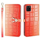 TYWZ Coccodrillo Motivo Portafoglio Cover per Samsung Galaxy Note 10 Lite,Flip Case Pelle PU Book Custodia con Chiusura Magnetica Porta ...