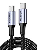 UGREEN 100W Cavo USB Type C, 20V/5A Cavo USB C in Nylon, Cavo USB Tipo C Compatibile con MacBook Pro/Air ...