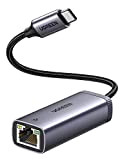 UGREEN Adattatore Ethernet Cavo Nylon USB C 1000Mbps in Alluminio, Adattatore LAN Tipo C Gigabit, Compatibile con MacBook Pro, MacBook ...