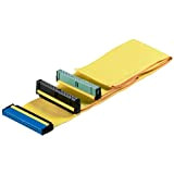 Unbekannt Wentronic - Cavo HDD IDE per Hard Disk Ultra ATA Fino a 133 Mbps, 0,6 m, Colore: Giallo