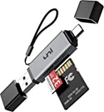 uni Lettore di Schede SD TF OTG, Lettore di Schede USB C/USB 3.0, Supporta SD/Micro SD/SDHC/SDXC/MMC/UHS-I, Compatibile con MacBook Pro/Air, ...