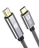 [Unidirezionale] Cavo USB C a Mini DisplayPort 2m (non Compatibile con Thunderbolt 2), Silkland Cavo Thunderbolt 3 a Mini DisplayPort ...