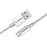 UNIQO Cavo USB 2.0 – Micro USB antigroviglio in nylon per ricarica e trasferimento dati, lunghezza 1 metro, per smartphone ...