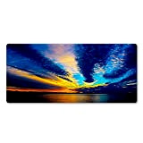 Unique Colorful Mousepad Most And Natural Rubber Game Pad Large Washable Keyboard Large Table Pads 800x400x4mm (900 x 400 x ...