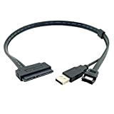 Unità disco fisso da 2,5"SATA 22 pin a cavo dati USB 2.0 dati Esata