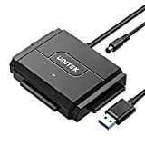 Unitek Adattatore da SATA/IDE a USB 3.0, adattatore per disco rigido Unitek IDE per HDD/SSD esterno universale da 2.5"/3.5" pollici ...