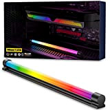 upHere Striscia LED RGB Magnetica per PC,intestazioni LED ARGB 5V 3PIN e Adattatore SATA,Compatibile con ASUS Aura SYNC,Gigabyte RGB Fusion, ...