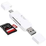 USB 2.0 Lettore di Schede, Tipo C Lettore di schede e micro USB 2.0, Lettore di Schede SD/Micro SD per ...