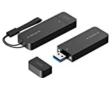 USB 3.1 Adattatore Esterno per 2242 SATA M.2 SSD Disco Rigido, 42mm NGFF Alluminio Custodia Adapter con calotta magnetica, 10Gbps ...