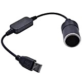 USB a maschio a 12 V auto presa accendisigari femmina convertitore Per Auto Accendini Guida Registratore DVR Dash Camera GPS ...