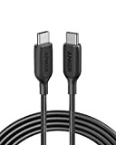 USB C to USB C Cable, Anker Powerline III USB C to USB C (6ft) USB-IF Certified Cable, 60W Power ...