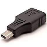 USB Female To Mini USB Male 5 Pin Adapter Converter