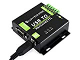 USB to RS232/RS485/TTL Interface Converter Industrial Isolated Converter with Original FT232RL Inside, 300-921600bps Baudrate Onboard Power Isolation, Adi Magnetical Isolation