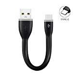 USB Type C Cable, BigBlue Short 0.5ft Silicon USB Type C to USB 2.0 Cable Sync Data Cord for Fast ...
