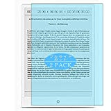 VacFun 2 Pezzi Anti Luce Blu Pellicola Protettiva, Compatibile con EeWrite E-Pad E-Ink 10.3" (Non Vetro Temperato) Protezioni Schermo Cover ...