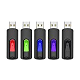 Vansuny Chiavette USB 64GB da 5 Pezzi Pendrive USB 3.0 64 GB con Design Retrattile USB Unità Flash 64 Giga ...