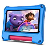 VASOUN Android11 Tablet per bambini 7 pollici 2GB + 32GB,Tablet PC quad core,bluetooth,e-book,software per bambini controllo genitori,app,Wi-Fi (blu)