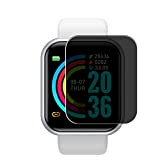 Vaxson TPU Pellicola Privacy, compatibile con GadgetCenter Y68 1.3" Smartwatch Smart watch, Screen Protector Film Filtro Privacy [ Non Vetro ...
