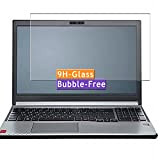 Vaxson Vetro Temperato Pellicola Protettiva, compatibile con Fujitsu LifeBook E756 15.6" [Coprire Solo l'area Attiva] Nuovo Screen Protector