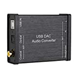 VBESTLIFE Convertitore Audio DAC USB, Scheda Audio Audio USB GV-023 Segnale DAC Digitale-analogico per Windows XP Mac OS-X PS4