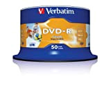 Verbatim 43533 - 50PK Inkjet 4.7GB 16X DVD-R SP by Verbatim