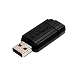 Verbatim 49064 Pendrive Unità USB PinStripe da 32 GB, Nera