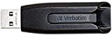 Verbatim 49189 Store 'N' GO V3 Memoria USB portatile 128 GB, Colore: Grigio, Marrone