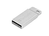 Verbatim 98750 Metal Executive Store'n' go Flash USB 2.0, 64 GB, Argento