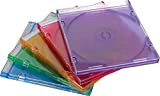Verbatim CD/DVD Slim custodia, colori assortiti, 10/Pack by Dragon Trading®