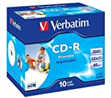 Verbatim CD-R Super AZO Wide Inkjet Printable 700 MB 10 pezzo(i)