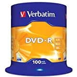 Verbatim Dvd-R 16x 4,7 GB TARRINA 100 UNDS 43549 (4)