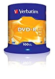 Verbatim  DVD-R 16x Speed, Confezione da 100