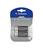 Verbatim Pinstripe Lettore USB Flash 16 GB USB tipo A 2.0 Nero - Lettori USB Flash (16 GB, USB tipo ...