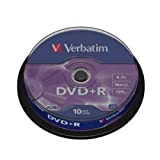 Verbatim Spindle 10 Dvd+R 4 7Gb 16X Cf.10 Xx