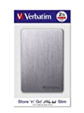 Verbatim Store 'n' Go ALU Slim 2,5" – 2 TB, disco rigido esterno con USB 3.2 GEN 1 e connessione ...