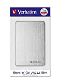 Verbatim Store 'n' Go ALU Slim I 1 TB I Argento I Hard Disk esterno I USB 3.2 GEN 1 ...