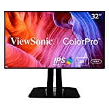 ViewSonic ColorPro VP3268a-4K - LED monitor - 32" (31.5" viewable) - 3840 x 2160 4K UHD (2160p) @ 60 Hz ...