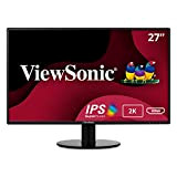 ViewSonic VA2719-2K-SMHD 27 pollici 2K WQHD IPS Home & Office Monitor (1440p, 2x HDMI, DisplayPort, Multimediale)