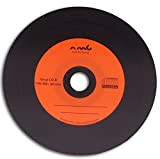 vinile CD-R MPO/NMC Carbon Dye Nero Retro CD vergine 50 PZ. Orange 700 MB per lungo tempo di archiviazione